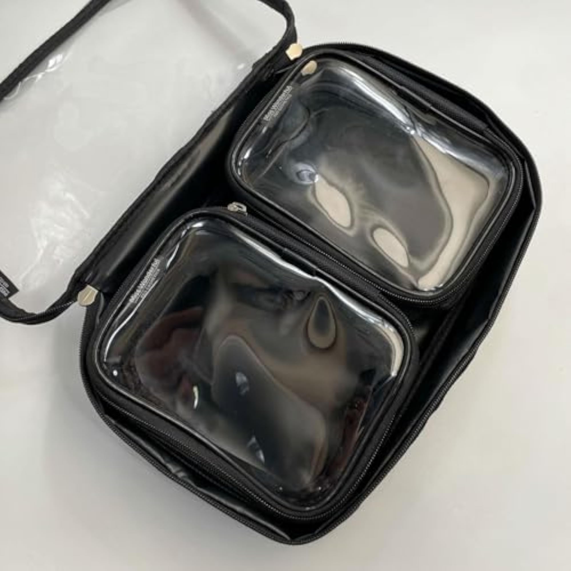 Clear Makeup Bag Multipurpose Zipper Toiletry Bag